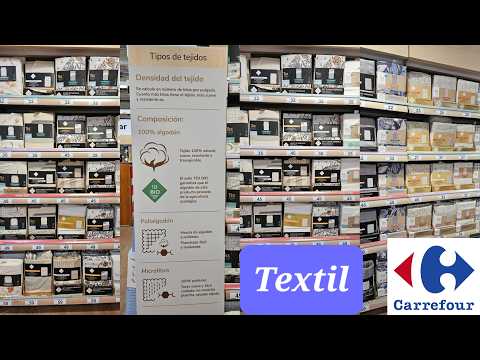 Carrefour Novedades para Casa Textil Juegos de sabanas Fundas Nórdicas Tipos de Tejidos de Calidad