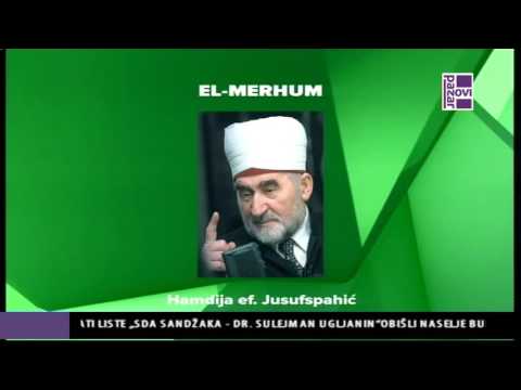 EL-MERHUM HAMDIJA JUSUFSPAHIĆ