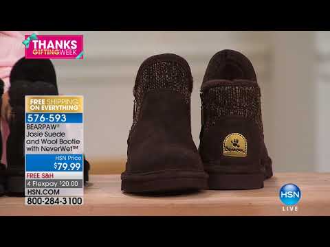 HSN | BEARPAW Footwear 11.26.2017 - 02 PM