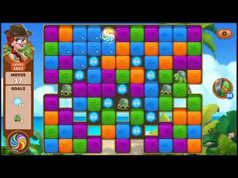 Lost Island Blast Adventure Level 1823 - NO BOOSTERS 🏝️ | SKILLGAMING ✔️