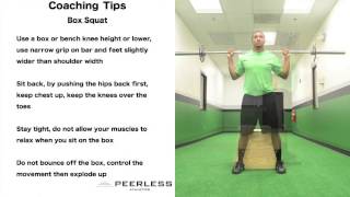 254. Barbell Box Squat