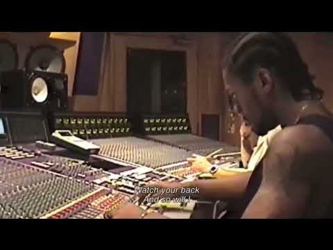 D’Angelo recording Devil’s Pie from the Voodoo album 