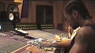 D’Angelo recording Devil’s Pie from the Voodoo album 