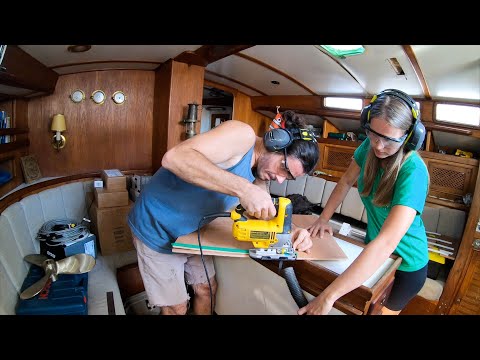 ⛵️This DIY boat project was a game of patience!! 😅 #183