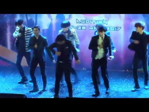 270517 (JK Audition) Fancam N'Toy BRUTE cove BTS - Danger + Blood Sweat & Tears