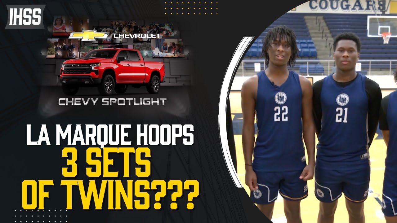 Seeing Double: La Marque Basketball Features Three Sets of Senior Twins on State Title Run