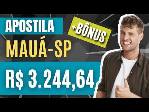 Apostila Mauá - SP 2023 - Material EXCLUSIVO para Assistente Administrativo