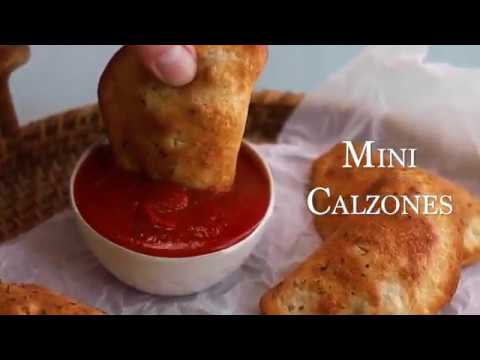 Mini Calzones - 2 Ways