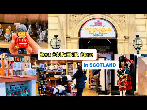 THE NEW SOUVENIR SHOP IN EDINBURGH - Princes Street | The Edinburgh Gift Vault, Scotland.