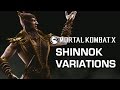 Shinnok Variations Official Breakdown - Mortal Kombat X