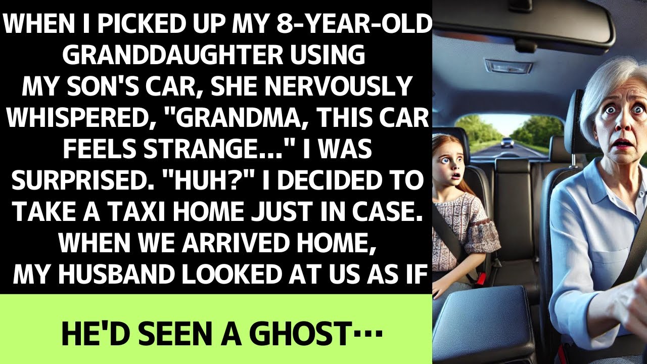 My granddaughter said, "Something's wrong with this car..." while we were driving together.