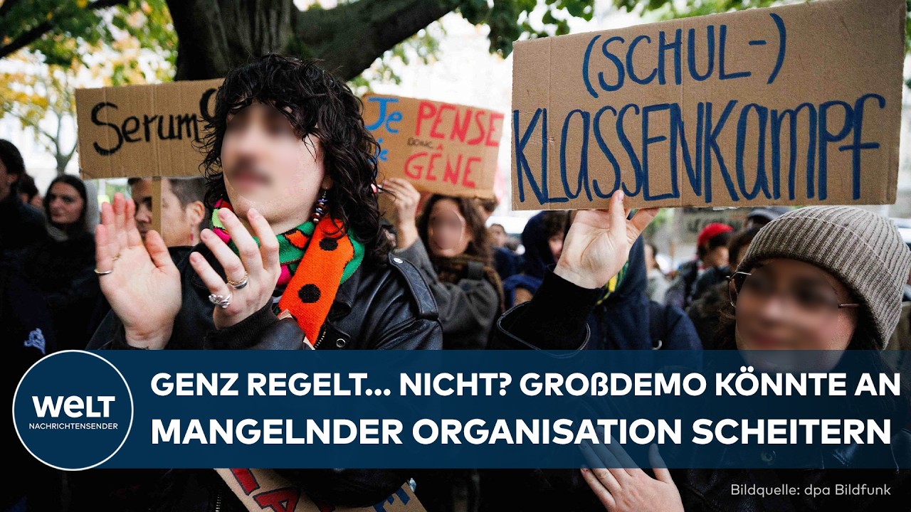 BERLIN: GenZ regelt... nicht? Großdemonstration droht wegen mangelnder Organisation zu scheitern