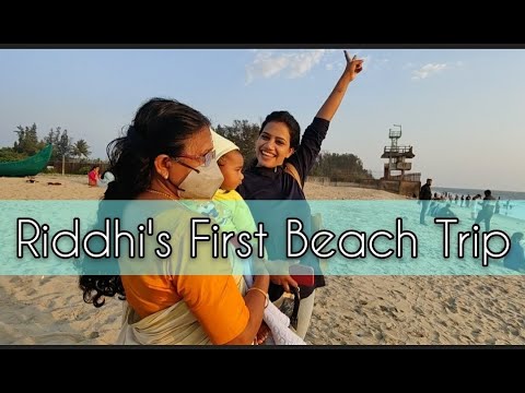RIDDHI'S FIRST BEACH VISIT |  WE ARE BACK AFTER A SMALL BREAK | STAY TUNED | DEEPTHI KRISHNA JODI