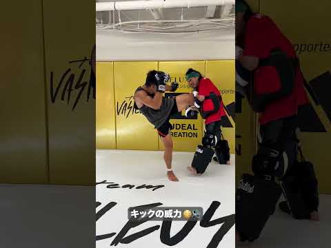 野杁正明👑のキック音🔊🔥