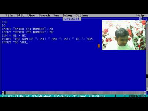 Qbasic Programming In Hindi Do Loop Example