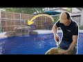 Maldives Pool Waterfall Installation An Amazing View For Your Backyard