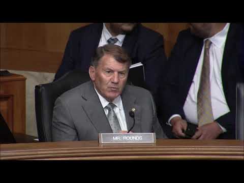 Rounds Talks South Dakota Water at Senate Indian Affairs Hearing