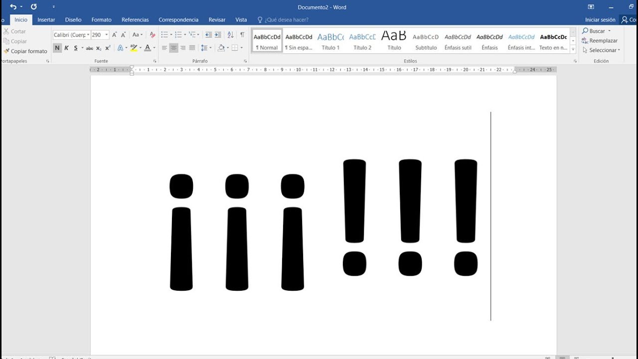 ¿Cómo poner el signo de exclamación al revés en la computadora? LIB ASK