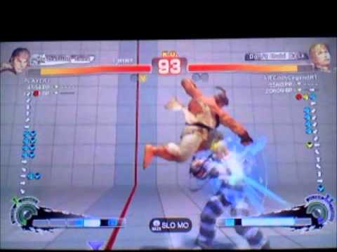 DRS G5(Ryu) Vs. SIECodyLegendRT(Cody) SSF4 Endless Battle