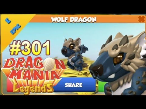 Wolf Dragon Unlocking + Hatching! - Dragon Mania Legends #301
