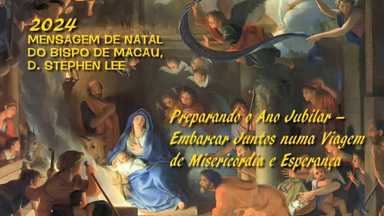 Mensagem de Natal de 2024 do Bispo D. Stephen Lee