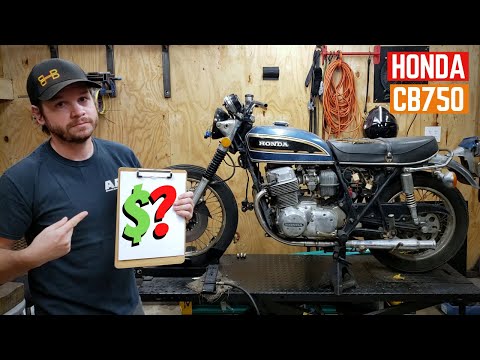 Honda CB750 Barn Find / How Much Will It Cost? How To Budget - EP2