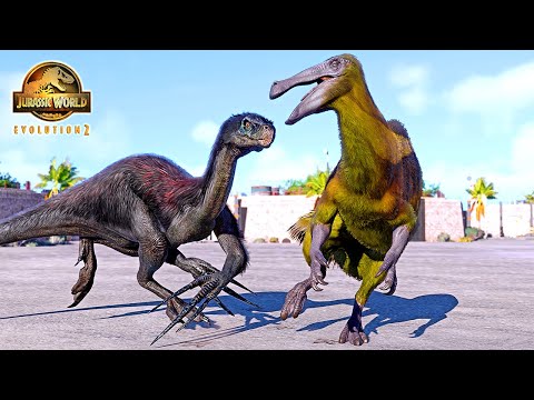 Deinocheirus Death Animations by All Dinosaurs 🦖 Jurassic World Evolution 2 - Feathered Dinosaur