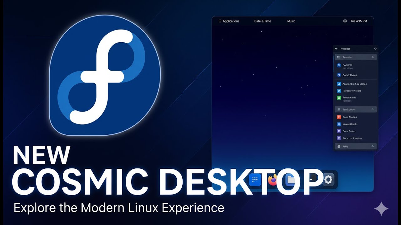 How to Install COSMIC Desktop Environment on Fedora 43 – Official Method, Clean & Stable Setup