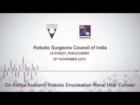 Robotic Enucleation of Renal Hilar Tumour