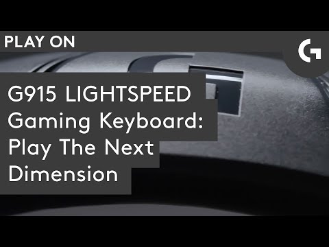 G915 LIGHTSPEED Wireless RGB Mechanical Gaming Keyboard