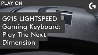 Video 0 of Product Logitech G915 TKL LIGHTSPEED Wireless Tenkeyless Mechanical Gaming Keyboard