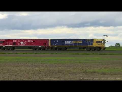 Steel Train Near Gheringhap - PoathTV Australian Trains & Railways