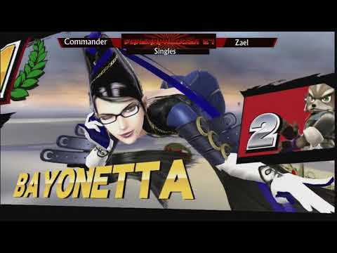 SmashaPalooza 27: Grand Finals - Zael (Bayonetta) vs Commander (Fox)