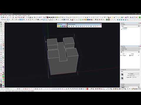 Simple shape in SketchUp (using Fredo scale & Fredo corner)