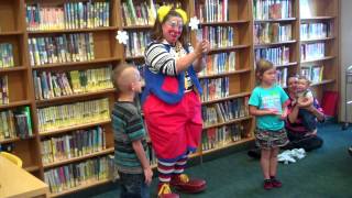 preview picture of video 'Skeeter the Clown at Grangeville Centennial Library Thursday June 13'