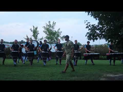 Spirit of Atlanta 2019 - Percussion Warmup - Drums Across America (Hoschton, GA)