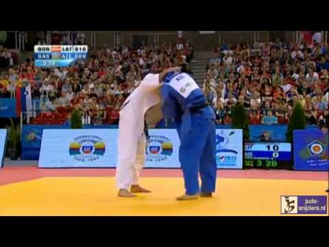 Judo 2013 European Championships Budapest: Borodavko (LAT) - Gasimov (AZE) [-100kg] bronze