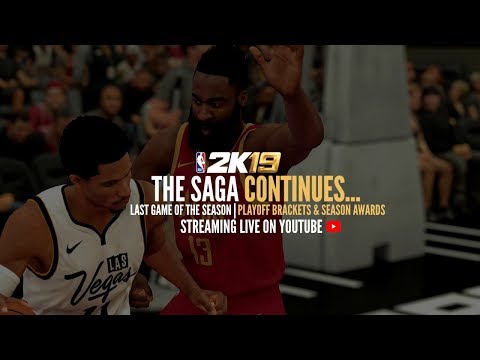 NBA 2K19 LAS VEGAS ROYALES MYGM -  LAST GAME OF THE SEASON | PLAYOFF BRACKETS!!! (EP.31)