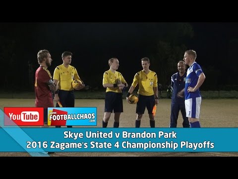 2016 State 4 Finals - Skye United v Brandon Park