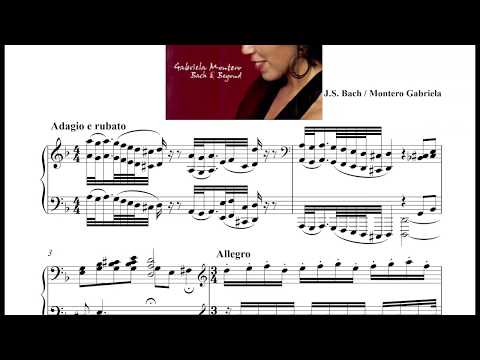 Jean-Sébastien Bach / Gabriela Montero - Toccata in D Minor IMPROVISATION - Bach Jazz - Sheet music