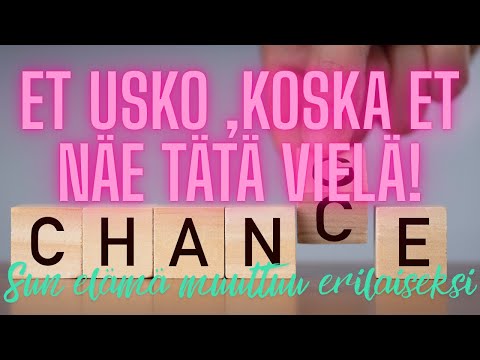 Et usko tätä,koska et näe vielä😏Sun elämä muuttuu erilaiseksi💥🩷