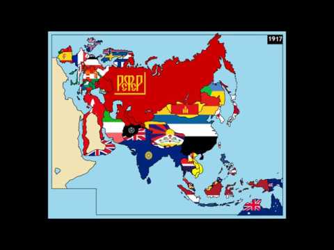 Asia Timeline of Flags - Part I