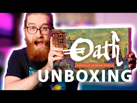 Is Oath the future of Board Games? 🤩🥳😱😍 - Unboxing Oath: Chronicles of Empire & Exile