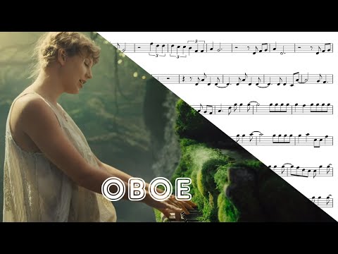 Taylor Swift – cardigan – Oboe Sheet Music - Tutorial + SHEETS – EASY