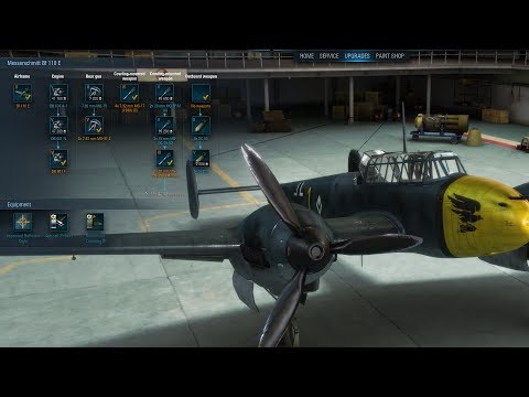 Ace Performance - Messerschmitt Bf 110 E Tier V German Heavy Fighter