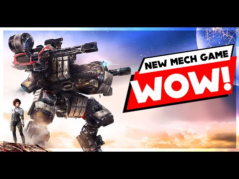 GALAHAD 3093 - CHECK OUT This BRAND NEW Competitive MECH Game! It's Epic (Galahad 3093 Gameplay)