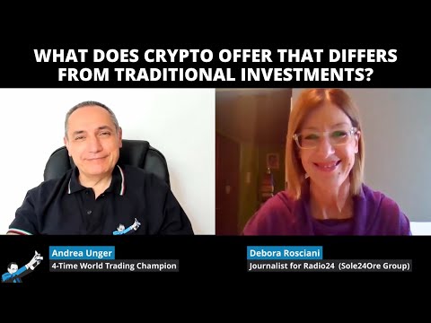 Crypto vs Traditional Investments: Talk with D. Rosciani of Italy’s top Financial Radio Station