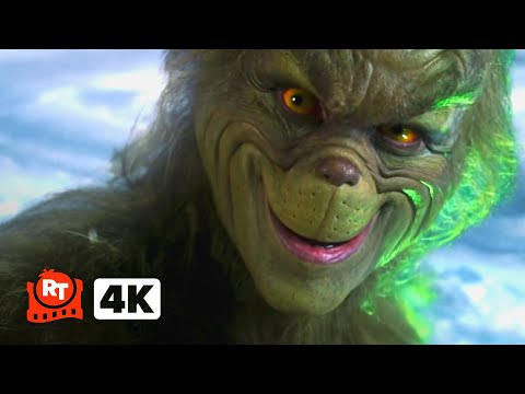 How the Grinch Stole Christmas 4K - The Grinch Hates Christmas! | Movieclips