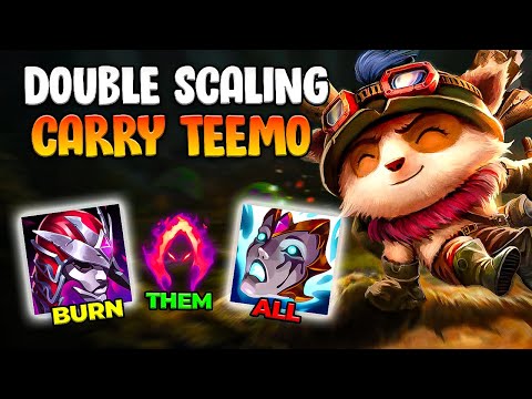 The NIGHTMARE of every Top Laner! Captain TEEMO on duty!