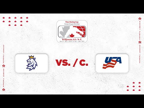 CZE vs. USA (Preliminary) | 2022 Para Hockey Cup